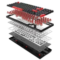 Клавиатура A4Tech Bloody WS98 Black & Red (Bloody BLMS Red Plus) фото 3